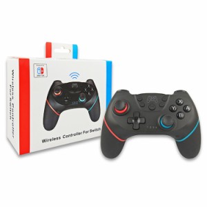 BluetoothワイヤレスプロコントローラーゲームパッドジョイパッドリモートNintendスイッチコンソールゲームパッドジョイスティック用