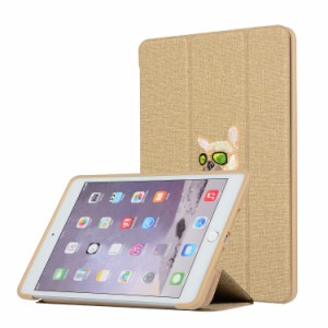 iPAD Mini 12345 / Pro / Air123タブレットカバー9.7インチ10.5インチカバー刺繍ケースオーバー保護シェルアンチフォールスタンド機能