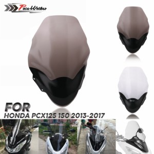 ホンダPCX125 PCX125 150 2013-2017オートバイフロントウインドディフレクター用オートバイフロントガラスウインドスクリーン