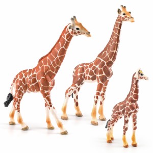 現実的なキリン置物シミュレーションキリン動物アクションフィギュアの装飾品知育玩具子供のため