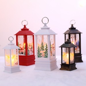 クリスマス 屋外ライト 装飾 ヴィンテージ クリスマスキャンドル LED 炎ランプ 吊り飾り