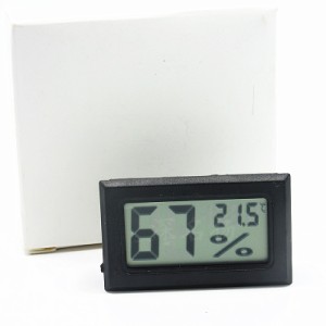 ミニLCDデジタル温度計湿度計室内ポータブル温度センサ湿度計
