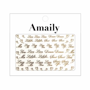 Amaily ネイルシール NO.2-17 Lalala 【アメイリー/ネイルアート/ネイルシール/ネイル用品】