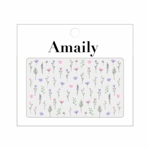 Amaily ネイルシール No.1-18 フラワーガーデン 1 【アメイリー/ネイルアート/ネイルシール/ネイル用品/ジェルネイル】