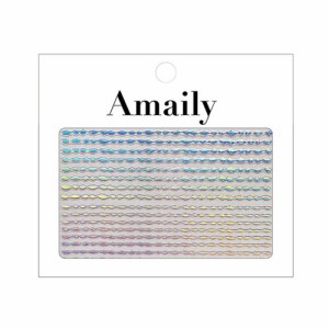 Amaily ネイルシール No.8-13 波ライン (OS) 【アメイリー/ネイルアート/ネイルシール/ネイル用品/ジェルネイル】