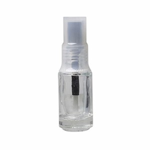 NF カラーキャップ空ボトル ブラック 7ml 【ポリッシュ/詰替/収納/ネイルサロン備品/ネイル用品/マニキュアボトル/エンプティーボトル】