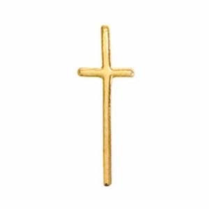 Bonnail ×rrieenee thin cross -gold-(ゴールド) 【ネイルアート/アートアクセサリー/ネイルパーツ/ネイルストーン/ネイル用品】
