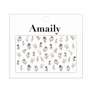 Amaily ネイルシール No.1-25 フラワーガーデン3 【ネイルアート/ネイルシール/セルフネイル/ネイルパーツ/ジェルネイル/ネイル用品】