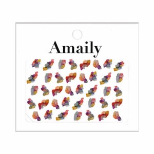 Amaily ネイルシール No.5-37 インクアート 【ネイルアート/ネイルシール/セルフネイル/ネイルパーツ/ジェルネイル/ネイル用品】