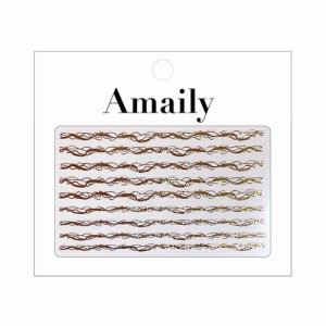 Amaily ネイルシール No.5-39 ニュアンスラインG 【ネイルアート/ネイルシール/ネイル用品】