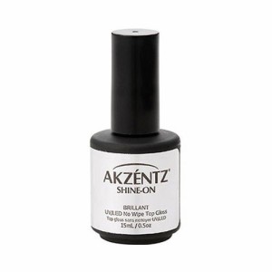 AKZENTZ UV/LED シャインオン 15ml 【トップジェル/ジェルネイル/ネイル用品】