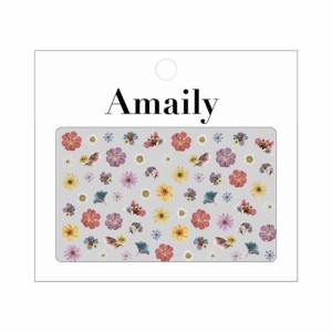 Amaily ネイルシール No.1-33 押し花(アンティーク) 【ネイルアート/ネイルシール/ネイル用品】