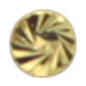 Pieadra サンシャインスタッズ 1.8mm ゴールド 20P 【ネイルアートアクセサリー・メタルスタッズ・メタルパーツ関連ネイル用品】