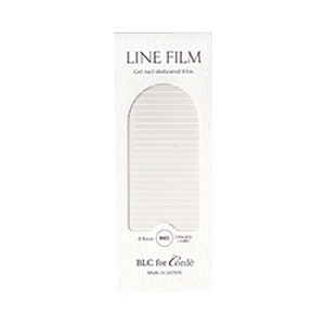 BLC for CORDE ラインフィルム ホワイト 0.8mm 【ネイルアートアクセサリー・ネイルシール関連ネイル用品】