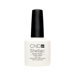 CND Shellac UVカラーコート 526 スタジオホワイト 7.3mL 【ジェルネイル用品】