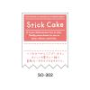 �y�䂤�p�P�b�g�Ώہz���b�Z�[�W���胉�x�� STICK CAKE SO-302 300���@�i1���F4�_�܂Łj
