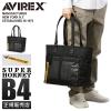 ���i���r���[��+5%�bAVIREX �g�[�g�o�b�O �����Y �u�����h �t�@�X�i�[�t�� ���� A4 B4 �A���B���b�N�X �A�r���b�N�X AVX600