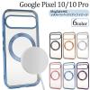 �X�}�z�P�[�X Google Pixel 10/10Pro�p MagSafe�Ή� ���^���b�N�o���p�[ �\�t�g�P�[�X ���� �N���A�P�[�X �V���v�� �_�炩�� TPU �����P