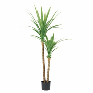 人工観葉植物 ハワイアングラスツリー （ポット付き） グリーン 高さ170cm （P291-a51074) （代引き不可） インテリアグリーン フェイク