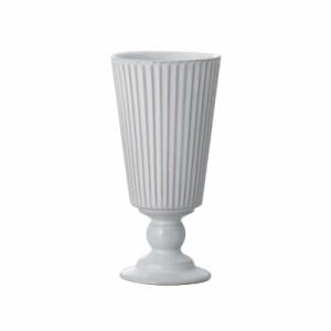 花瓶 フラワーベース Ceramic Display French Antique lll フレンチアンティーク antique gray （1個入り） [120-722-180] [p75] ストー