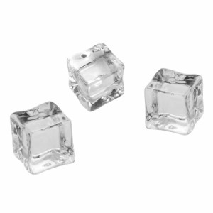 花瓶 フラワーベース Polycabonate Acrylic ice アクリルアイス clear （1袋入り） [956-003-000] [p149] アクリル （代引き不可） イン