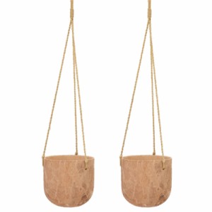 花・観葉植物用ポット ユディタ ハンギング 15 C hanging （2個入り） 40183 吊るしタイプ （代引き不可） ハンキング鉢カバー FARM （p1