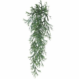 人工観葉植物 コウモリラン ハンキング ブッシュ 長さ70cm （P140-91671) （代引き不可） インテリアグリーン フェイクグリーン