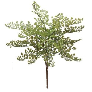 人工観葉植物 アジアンタム ブッシュ 長さ35cm （P137-99242) （代引き不可） インテリアグリーン フェイクグリーン