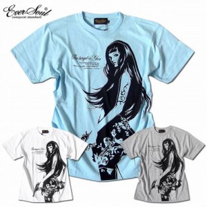 半袖 Tシャツ カットソー トップス メンズファッション ライン状 メタリックプリント アクセント セクシー クール スナイパーガール