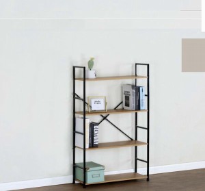 収納ラック ラック シェルフ 本棚 家具 インテリア 薄型壁面シェルフ ワイド4段 シンプルデザイン 馴染みやすい 壁面シェルフ 薄型