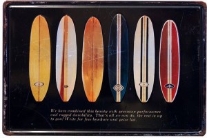 レリーフ アート ウォールデコレーション 家具 インテリア アンティーク メタルエンボスプレート S surfboards アメリカン雑貨 マリン