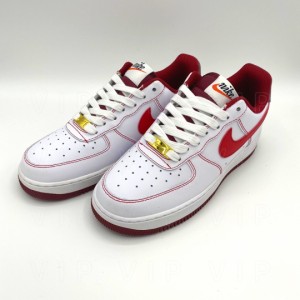 NIKE AIR FORCE 1 07 FIRST USE ナイキ エアフォース1 ホワイト 白 レッド 赤 メンズ スニーカー DA8478-101 WHITE×RED 転売対策 箱なし