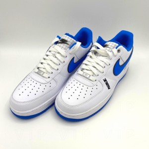 NIKE AIR FORCE 1 07 LV8 ナイキ エアフォース1 ホワイト 白 ブルー 青 メンズ スニーカー DC8873-100 White/Royal 転売対策 箱なし 送料