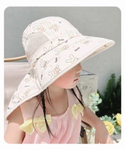 ベビー 夏 可愛いデザイン 帽子 男の子 女の子 子ども スイムウェア 水遊び つば広帽子 あごひも付 紫外線対策 夏 海 幼児 水陸両用帽子
