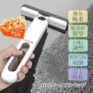 モップ 掃除 水拭き 水切りワイ パー 吸水 結露 から拭き お風呂 掃除 折り畳み 窓拭 スポンジモ ップ 多機能ミニモップ フロ ントガラス