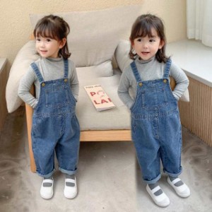 男の子オーバーオール キッズ ベビー サロペット 可愛い 韓国こども服 デニム サロペットキッズ ベビー マタニティ キッズファッション