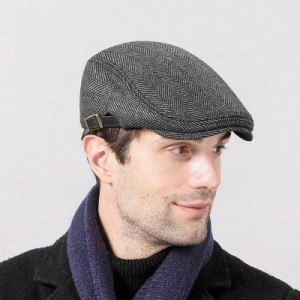キャスケット  -雷帽 紳士帽 帽子 ハンチング キャップ メンズ 英国風 軽量 春夏 ウール -ツィード UVカット 男女兼用 通気性