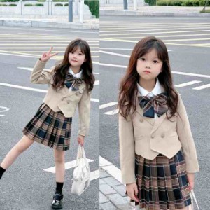 入学スーツ パンツスーツ 女の子 スカートスーツ 入学式 卒業式 かっこいい 韓国 子供服 女の子 セットアップ キッズ 発表会 スーツ 結