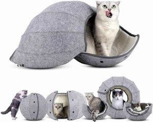 折りたたみ式 猫ハウス キャットハウス 猫ベッド ベッド ペット用 犬 猫 ペットベッド ペット用品 クッション 小型犬 小動物 冬用