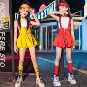 ダンス衣装 ガールズ 韓国 アイドル チアガール ステージ 衣装 へそ出し セットアップ JPOP KPOP CPOP かわいい ダンサー ガールズグルー