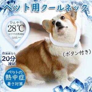 犬 クールネック ネッククーラー 熱中症対策 28℃ PCM 犬用 暑さ対策 ひんやり ネックバンド  ペット 猫 小型犬 中型犬 アウトドア