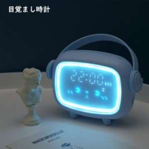 置き時計 目覚まし時計 デジタル時計 時の天使  授乳ライト 可愛い LED数字表示 温度 日付 かわいい