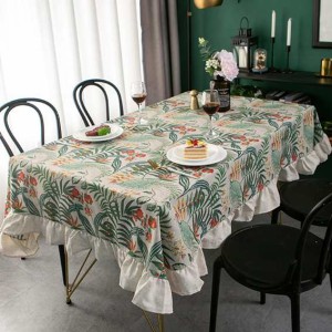 テーブルクロス 長方形 正方形 円形 サイズ別 テーブルマット テーブル カバー クロス 花柄 北欧 かわいい おしゃれ 汚れ防止 食卓カバー