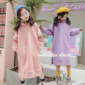 子供服ワンピース女の子長袖子供ドレスdressキッズ春秋膝丈ワンピースロングTシャツトップス韓国子供服ジュニアカジュアルおしゃれ可愛い