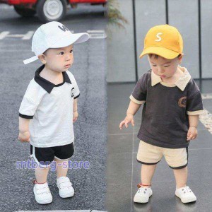 子供服 男の子 夏服 セットアップ 上下セット 半袖 tシャツ ショートパンツ ズボン 韓国子供服 キッズ ジュニア ベビー服 おしゃれ 可愛