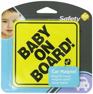 Safety 1st Baby On Board 赤ちゃんが乗ってます マグネットステッカー [並行輸入品]