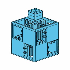 アーテック (Artec) アーテックブロック ブロック単品 基本四角 水色 24ピース 077739