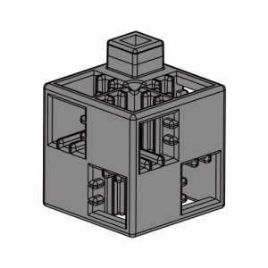 アーテック (Artec) アーテックブロック ブロック単品 基本四角 グレー 24ピース 077750