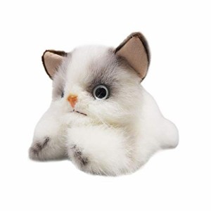 グレイスフル ネコ (日本製) 寝そべりCAT ラグドール ぬいぐるみ  全長22cm