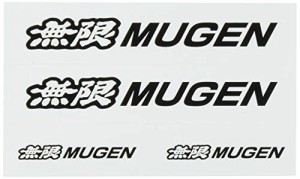 MUGEN 【 無限 】MUGEN ステッカー A ブラック 【サイズ:S】 90000-YZ5-310A-K2